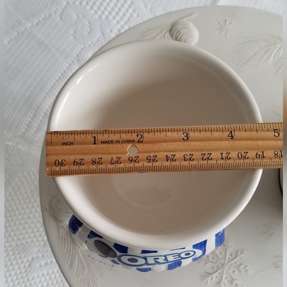 Set of 2 Kraft Oreo Cookie Ice Cream Shoppe Collector Sundae Dessert Bowls - Picture 8 of 10